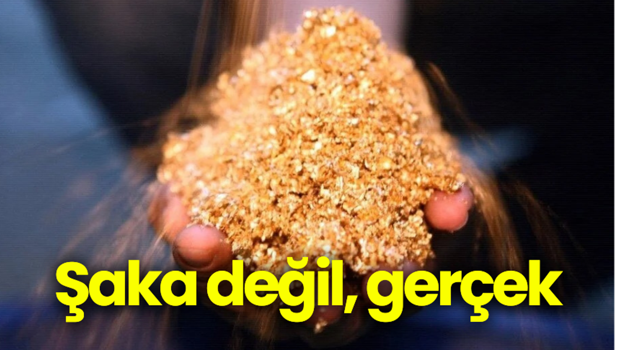 DÜNYANIN MERKEZİNDEN YÜZEYE ALTIN SIZIYOR!