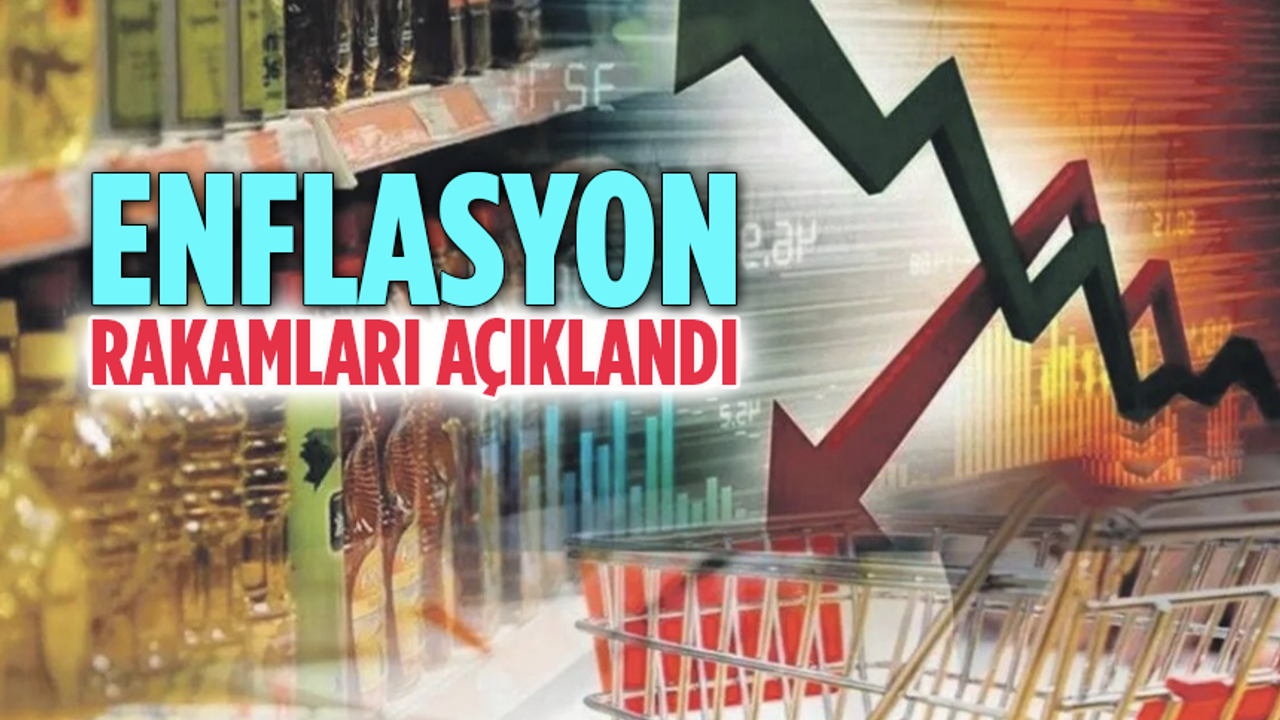 Enflasyon rakamları açıklandı