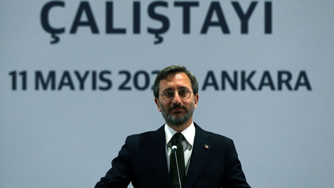 Cumhurbaşkanlığı İletişim Başkanı Altun, Yerel Medya Çalıştayı'nda konuştu: