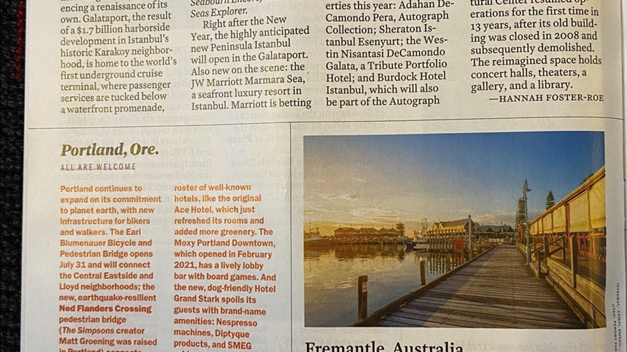 İstanbul, Time dergisinin "Dünyanın En Harika Yerleri" listesinde yer aldı