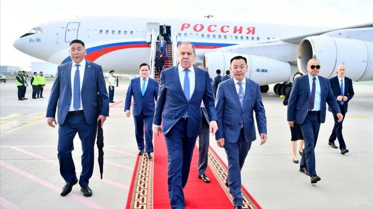 Rusya Dışişleri Bakanı Lavrov: "Rusya ve Moğolistan, BM prensiplerine uyulmasından yana"