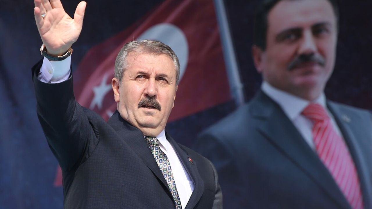 BBP Genel Başkanı Destici Malatya mitinginde açıklamalarda bulundu