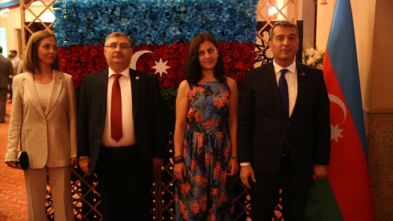 Azerbaycan'ın İslamabad Büyükelçiliğinde, Karabağ Zaferi'nin 2. yıldönümü kutlanıldı