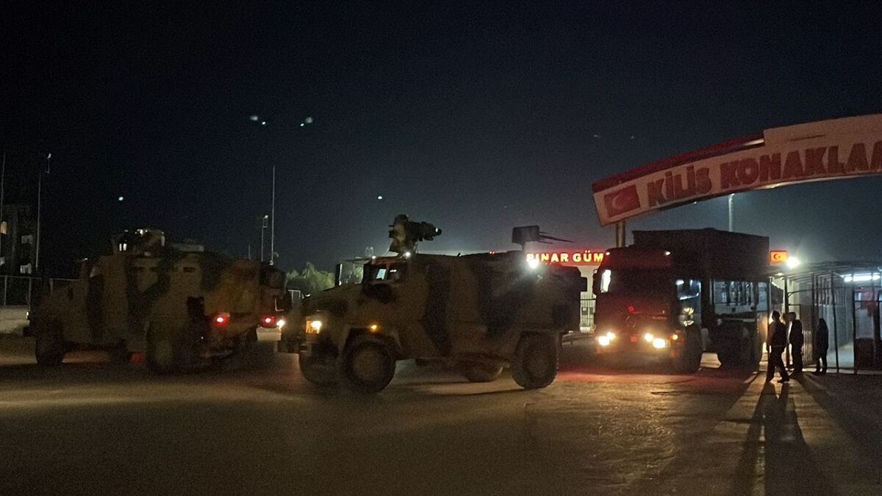 Kilis'te sınır kapısı bölgesine roketli saldırıda 1 asker 7 polisin yaralandığı duyuruldu