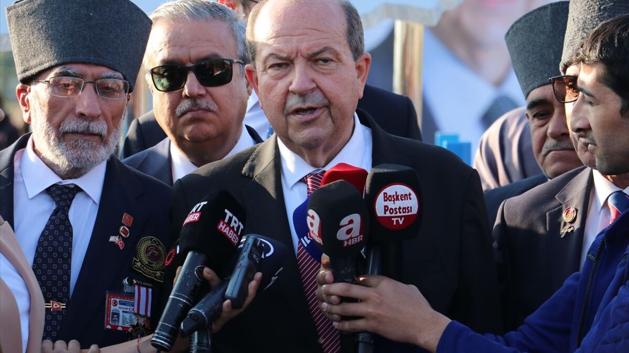 KKTC Cumhurbaşkanı Tatar, Diyarbakır'da park ve anıt açılışına katıldı