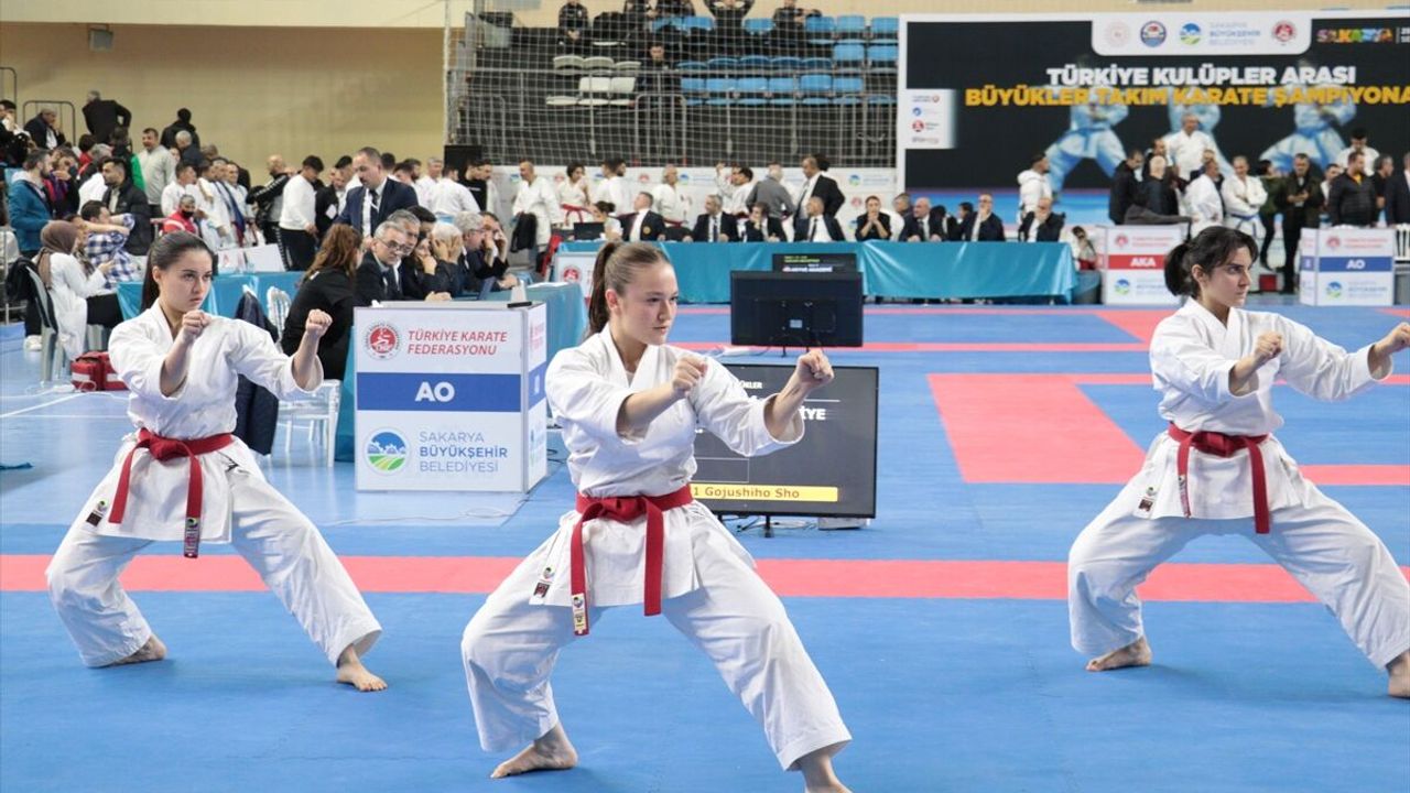 Türkiye Kulüplerarası Büyükler Takım Karate Şampiyonası başladı