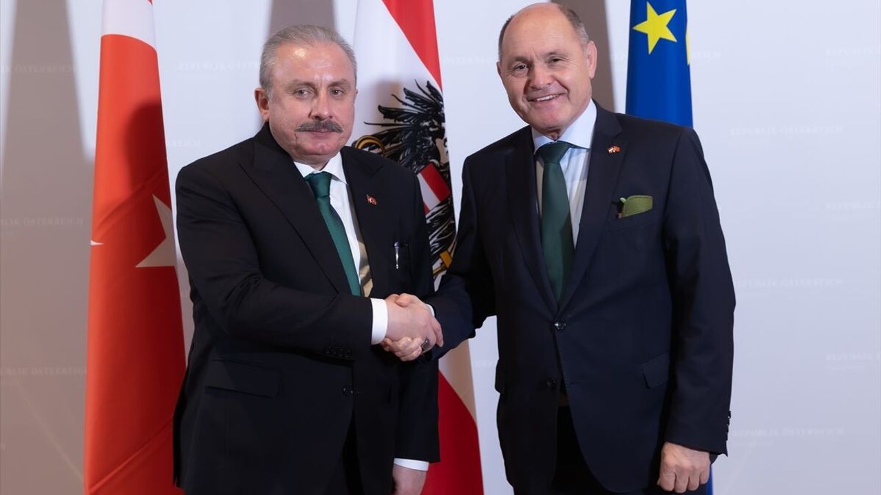 TBMM Başkanı Şentop, Avusturyalı mevkidaşı Sobotka ile görüştü