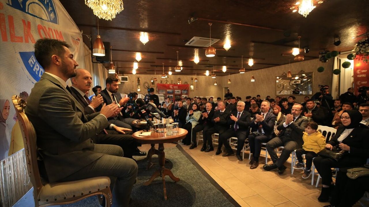 AK Parti Genel Başkanvekili Numan Kurtulmuş Tekirdağ'da gençlerle bir araya geldi