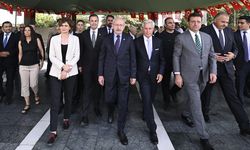 Kılıçdaroğlu ile İmamoğlu, Menderes ve Özal'ın mezarlarını ziyaret etti
