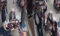 Kıraathanede ıstakalar havada uçtu! Dedeleri ayıramadılar