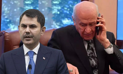 Bahçeli'den Murat Kurum'a tebrik telefonu