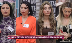 Gelinim mutfakta puan durumu! Çeyrek altını kim kazandı?