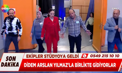 Didem Arslan Yılmaz'ın programına şok baskın!