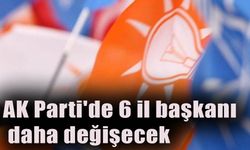 AK Parti'de 6 il başkanı daha değişecek
