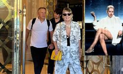Hollywood efsanesi Sharon Stone 15 valizle Türkiye'ye geldi