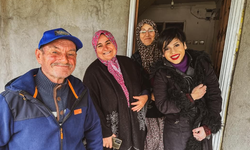 Aydilge, Yaren Leylek ve Adem Amca’yı ziyaret etti