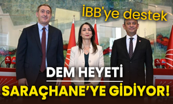 İBB'ye destek! DEM heyeti Saraçhane'ye gidiyor