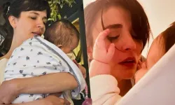 Gonca Vuslateri, kızı Asya'nın yüzünü ilk kez paylaştı
