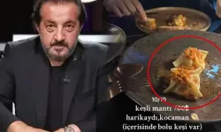 Mehmet Şef'in restoranında iki adet mantı 700 lira!