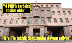 MSB'den, Türkiye-İsrail Çatışmasızlık Mekanizması açıklaması: Teknik görüşmeler devam ediyor