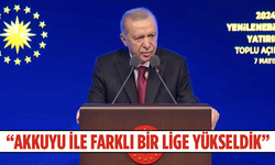 Cumhurbaşkanı Erdoğan: Akkuyu ile farklı bir lige yükseldik