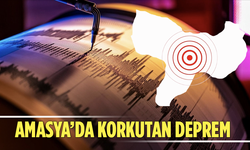 Amasya'da korkutan deprem