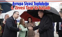Avrupa Siyasi Topluluğu 6. Zirvesi başladı! Cumhurbaşkanı Erdoğan Tiran’da