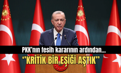 PKK'nın fesih kararının ardından Cumhurbaşkanı Erdoğan: ''Kritik bir eşiği aştık''