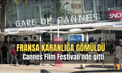 Fransa karanlığa gömüldü: Cannes Film Festivali'nde gitti