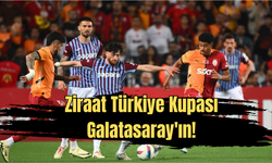 Ziraat Türkiye Kupası Galatasaray'ın!