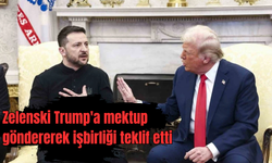 Zelenski Trump'a mektup göndererek işbirliği teklif etti