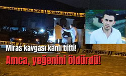 Miras kavgası kanlı bitti: Amca, yeğenini öldürdü