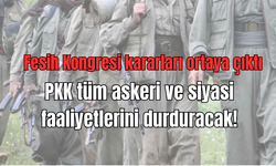 Fesih Kongresi kararları ortaya çıktı: PKK tüm askeri ve siyasi faaliyetlerini durduracak!