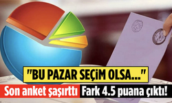 "Bu pazar seçim olsa..." Son anket şaşırttı! Fark 4.5 puana çıktı