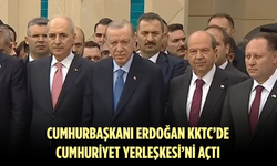 Cumhurbaşkanı Erdoğan KKTC’de Cumhuriyet Yerleşkesi’ni açtı