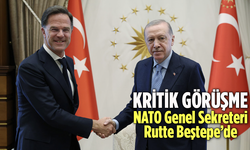 Cumhurbaşkanı Erdoğan, NATO Genel Sekreteri Rutte'yi kabul etti