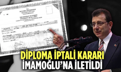 İstanbul Üniversitesi, Ekrem İmamoğlu'na diplomasının iptalini tebliğ etti