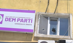 DEM Parti Çanakkale İl Örgütü'ne taşlı saldırı