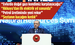 Cumhurbaşkanı Erdoğan: Akkuyu'dan ilk elektriği yıl sonunda vereceğiz