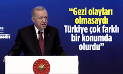Cumhurbaşkanı Erdoğan: Gezi olayları olmasaydı Türkiye çok farklı bir konumda olurdu