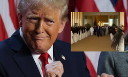 Trump, BAE'de ilginç bir dansla karşılandı