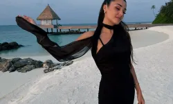 Siyah kuğu Hande Erçel'den yeni pozlar