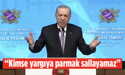Cumhurbaşkanı Erdoğan: “Kimse yargıya parmak sallayamaz”