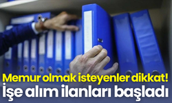 Memur olmak isteyenler dikkat!