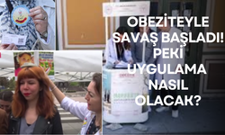 81 ilde obeziteyle savaş başladı..