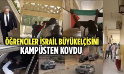 Öğrenciler İsrail büyükelçisini kampüsten kovdu