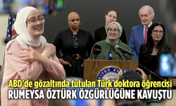 Filistin’e destek vermişti! ABD'de serbest bırakılan doktora öğrencisi Rümeysa Öztürk’ten ilk açıklama geldi