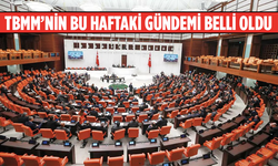 Meclis’in bu haftaki gündemi belli oldu