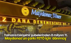 Yalnızca Eskişehir şubelerinden 8 milyon TL  Maydonoz'un çarkı FETÖ için 'dönmüş'