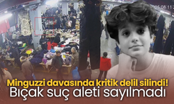 Minguzzi davasında kritik delil silindi! Bıçak suç aleti sayılmadı
